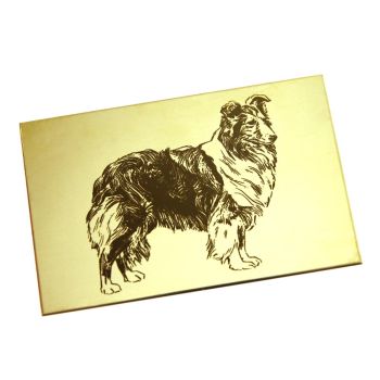 Messingschild mit Gravur gestalten, A6